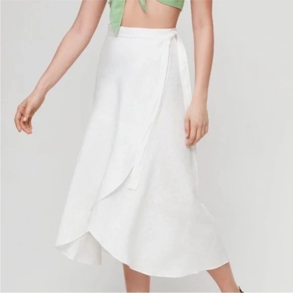 Aritzia Wilfred Eleta Wrap Skirt